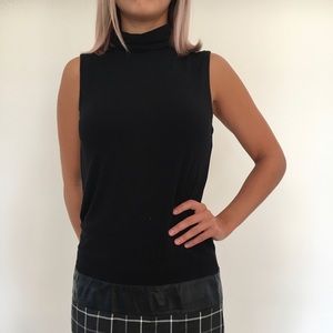 Black turtleneck dress